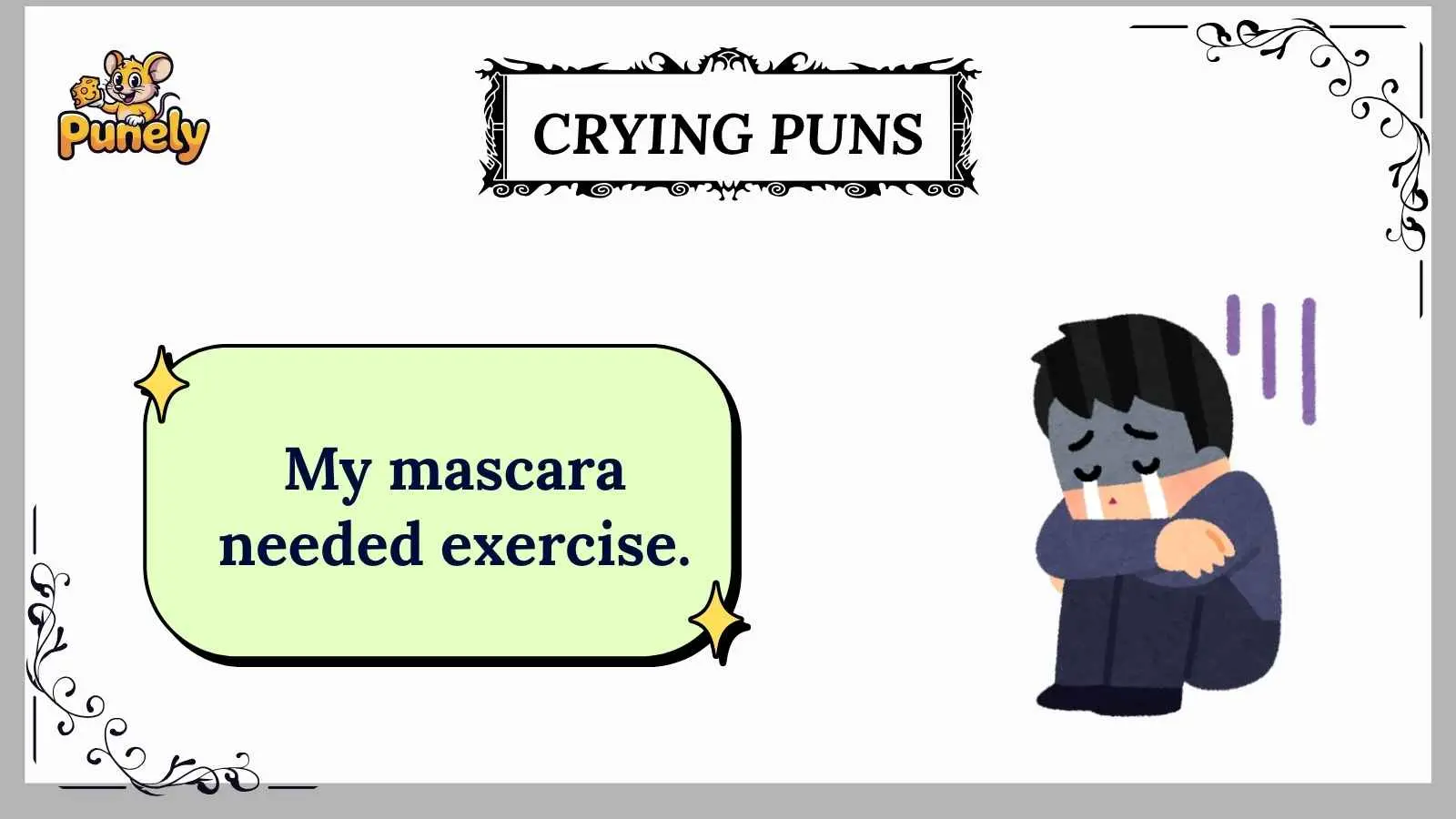 crying puns