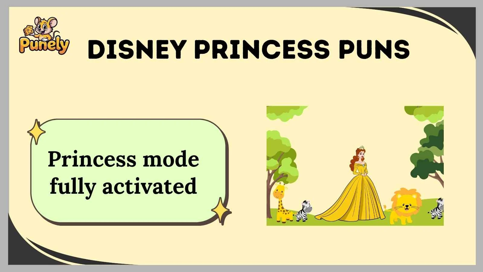 Disney Princess Puns
