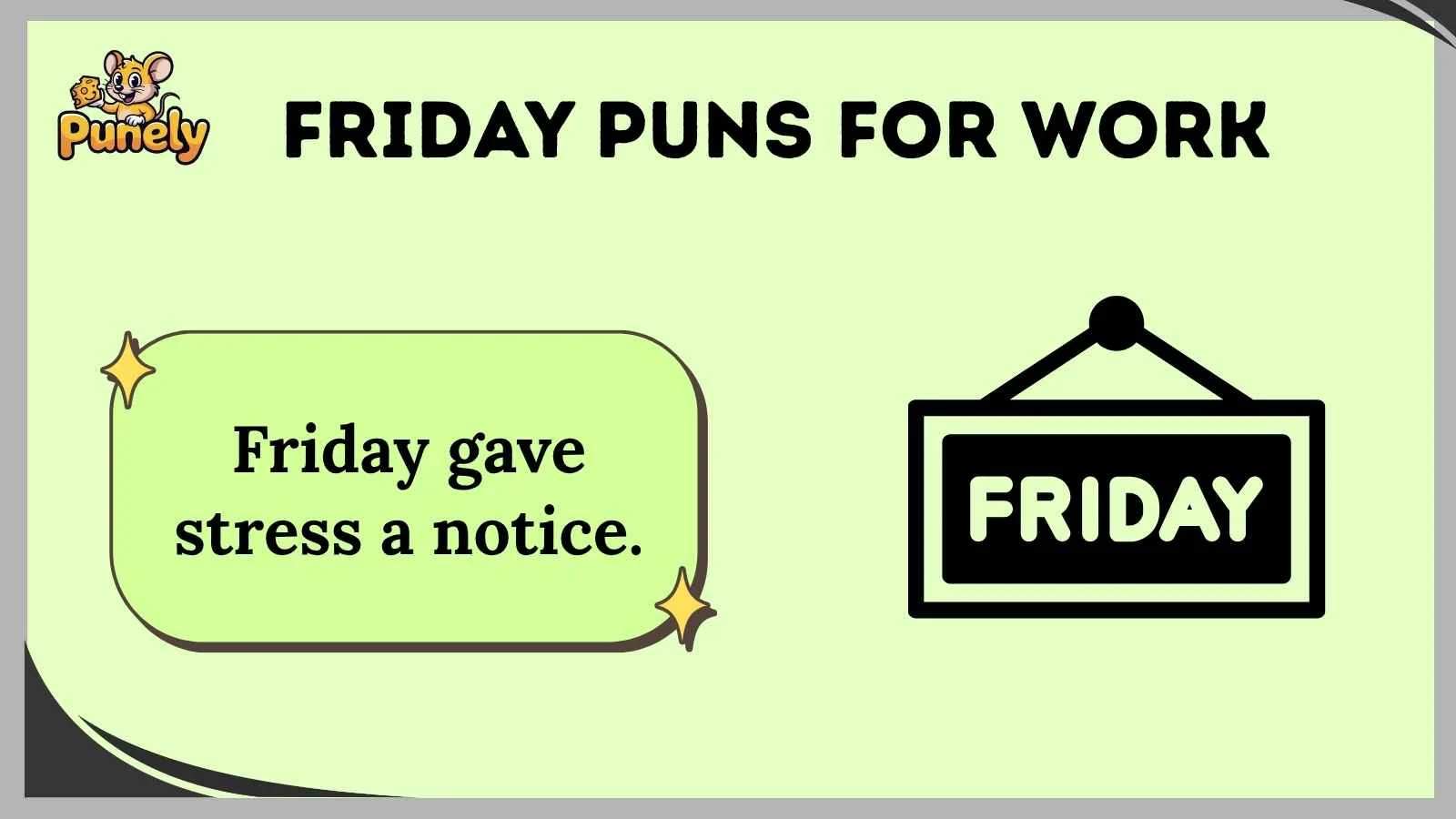 friday puns for work