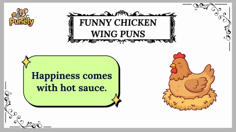 funny chicken wing puns