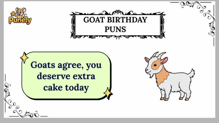 goat birthday puns