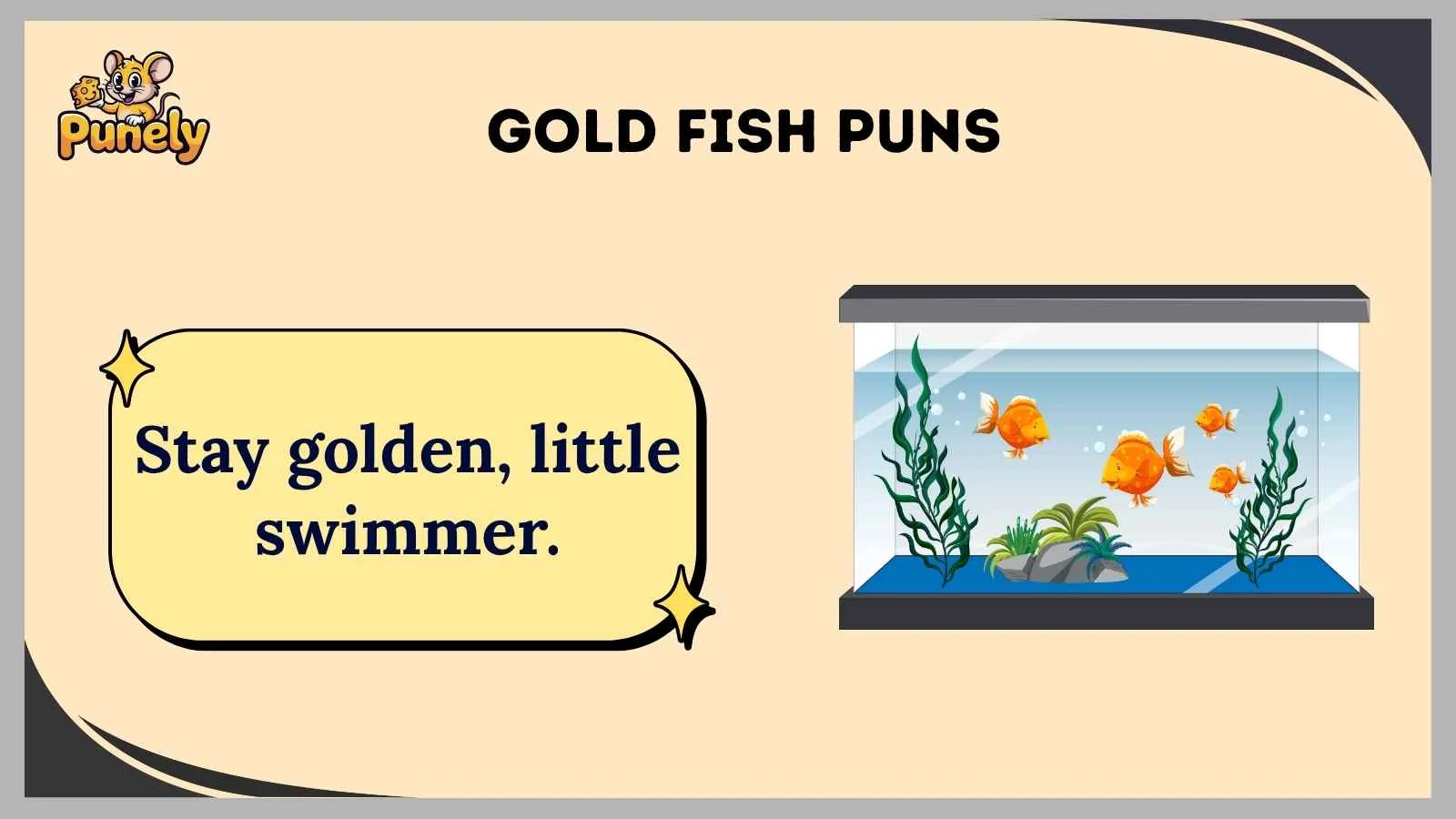 gold fish puns