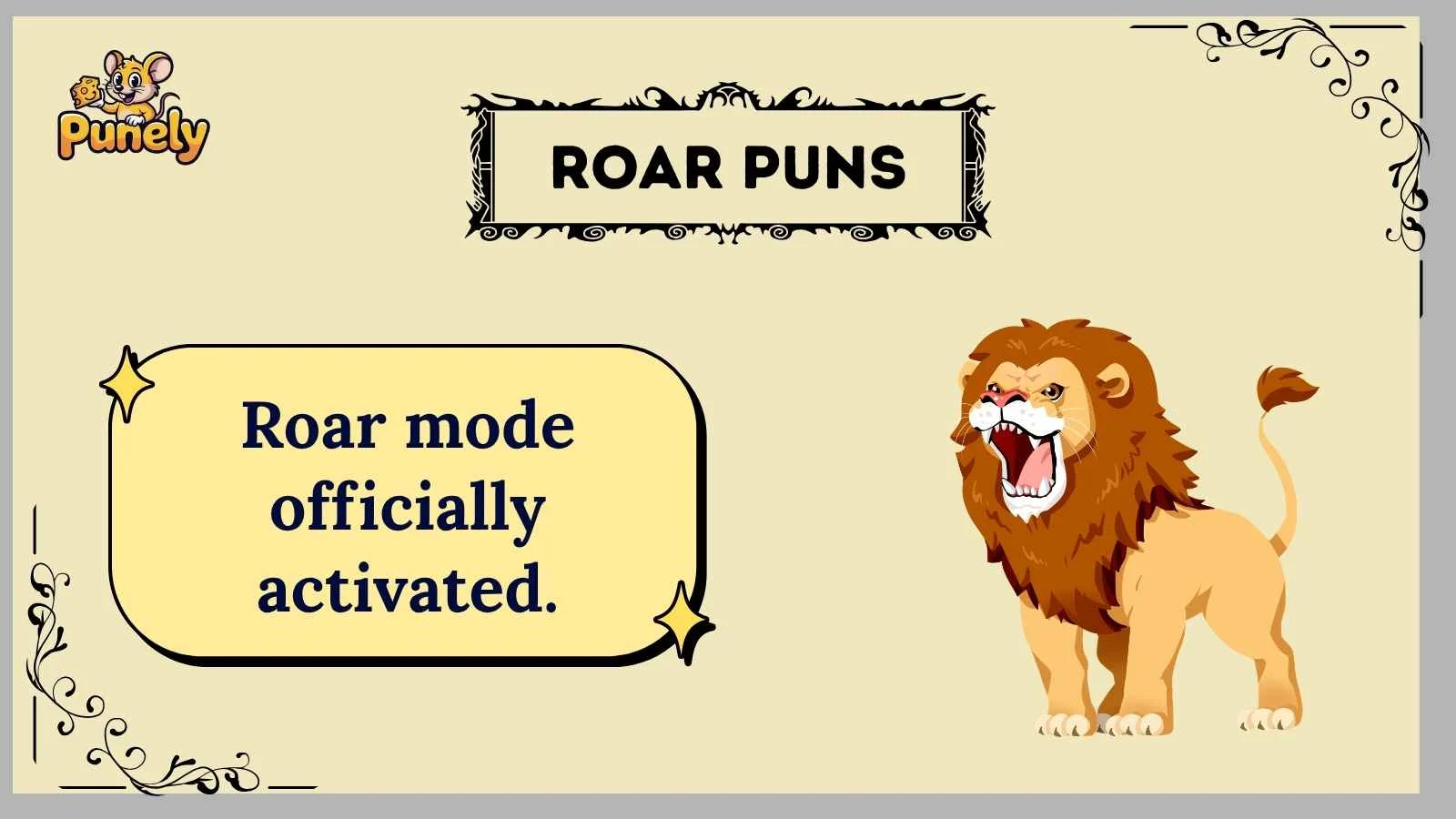 roar puns