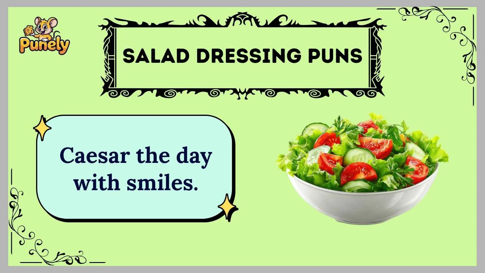salad dressing puns