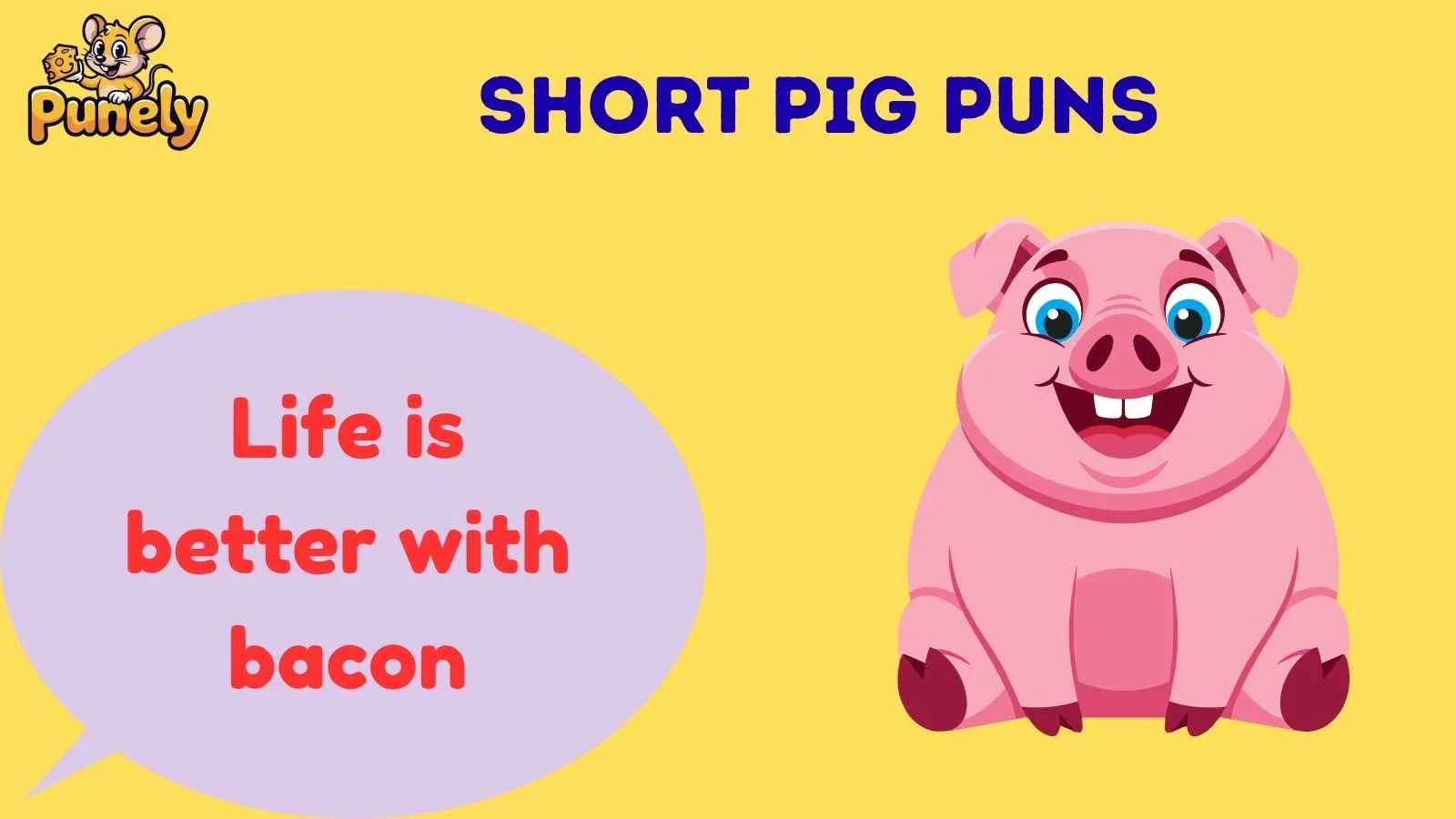 Short Pig Puns